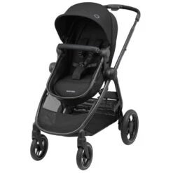 Maxi-Cosi Zelia3 Kinderwagen Essential Black Ab Geburt Bis Ca 4 Jahre Nutzbar -Zwergen Mobil 1210672111 2021 maxicosi stroller zelia3 essentialblack 3qrtleft
