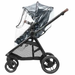Maxi-Cosi Zelia3 Kinderwagen Set Essential Graphite Ab Geburt Bis Ca 4 Jahre Nutzbar -Zwergen Mobil 1210750110 2021 maxicosi stroller zelia3 essentialgraphite side raincover 03 1