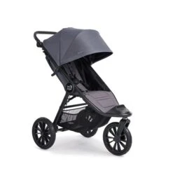 Baby Jogger City Elite 2 In Stone Grey -Zwergen Mobil 2149196 bbj city elite2 right side angle stone gray 3607 v1
