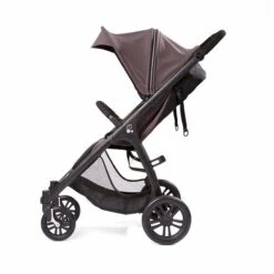 Gesslein Smiloo Happy Buggy Taupe Melange Gestell Schwarz -Zwergen Mobil 420 100 892000 seitlich