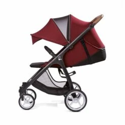 Gesslein Smiloo Happy+ Buggy Maroon Gestell Schwarz Mit Tabak Griff -Zwergen Mobil 420 170 894000 liegefunktion