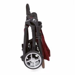 Gesslein Smiloo Happy+ Buggy Maroon Gestell Schwarz Mit Tabak Griff -Zwergen Mobil 420 170 894000 zusammengelegt