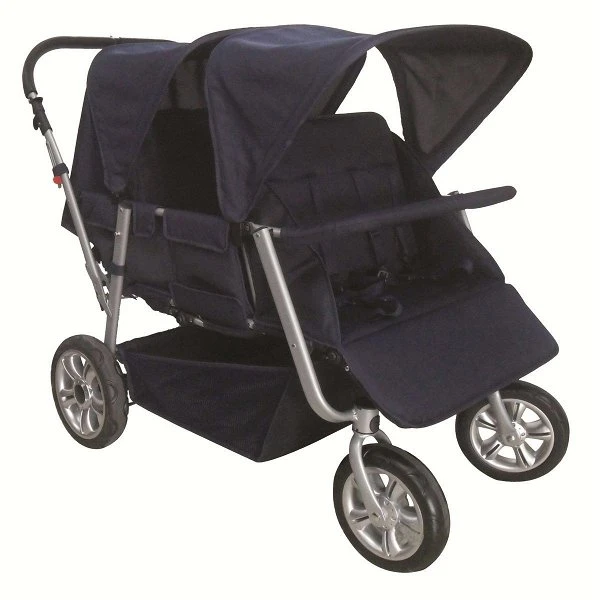 Müller & Herber Krippenwagen Helena Dunkelblau Für Bis Zu 4 Kinder 2 Müller & Herber Krippenwagen Helena Dunkelblau Für Bis Zu 4 Kinder