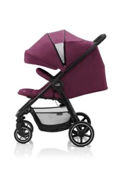 Britax Römer B-AGILE M Elephant Cherry Wine -Zwergen Mobil b agile m cherrywine 01 layflat 2019