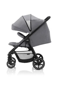 Britax Römer B-AGILE M Elephant Grey Buggy -Zwergen Mobil b agile m elephantgrey 01 layflat 2019
