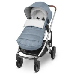 UPPAbaby Fußsack Cozy Ganoosh Gregory Blue Melange -Zwergen Mobil cgn20 grg oncruzv2 short 727x1201 0777515