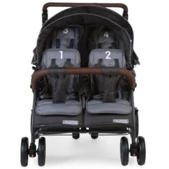 Childhome Neuer Quadruple Autobrake Vierlingswagen Anthrazit - Robust Und Komfortabel -Zwergen Mobil cwqdn 18728 1