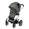 CYBEX Talos S LUX Sportwagen Soho Grey Gestell In Silver -Zwergen Mobil cyb 20 talosslux eu sogr slv y045