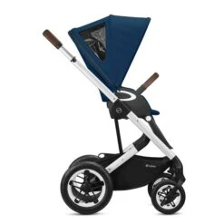 CYBEX Talos S LUX Sportwagen Navy Blue Gestell In Silver -Zwergen Mobil cyb 20 talosslux int nabl slv y270 fwf