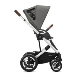 CYBEX Talos S LUX Sportwagen Soho Grey Gestell In Silver -Zwergen Mobil cyb 20 talosslux int sogr slv y270 fwf