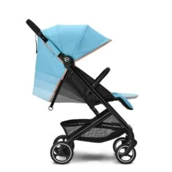 CYBEX Beezy Buggy Beach Blue - Gestell Black -Zwergen Mobil cyb 22 int excl us y270 beezy blk bebl reclinesteps