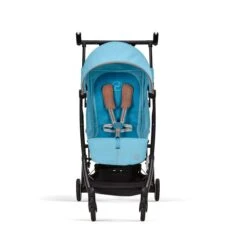 CYBEX Libelle Buggy Beach Blue Gestell Black | Einfach Faltbar -Zwergen Mobil cyb 22 int y000 libelle blk bebl oph