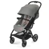 CYBEX Eezy S+2 Buggy Lava Grey Gestell In Black | Mit All-Terrain Rädern -Zwergen Mobil cyb 22 int y045 eezys 2 blk lagr