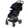 CYBEX Eezy S+2 Buggy Ocean Blue Gestell In Black | Mit All-Terrain Rädern -Zwergen Mobil cyb 22 int y045 eezys 2 blk ocbl