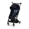 CYBEX Libelle Buggy Ocean Blue Gestell Black | Einfach Faltbar -Zwergen Mobil cyb 22 int y045 libelle blk ocbl oph