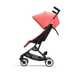 CYBEX Libelle Buggy Hibiscus Red Gestell Black | Einfach Faltbar -Zwergen Mobil cyb 22 int y090 libelle blk hibr