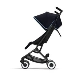 CYBEX Libelle Buggy Ocean Blue Gestell Black | Einfach Faltbar -Zwergen Mobil cyb 22 int y090 libelle blk ocbl