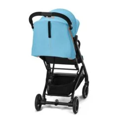 CYBEX Beezy Buggy Beach Blue - Gestell Black -Zwergen Mobil cyb 22 int y225 beezy blk bebl 1