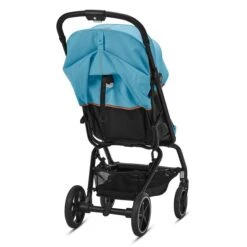 CYBEX Eezy S+2 Buggy Beach Blue Gestell In Black | Mit All-Terrain Rädern -Zwergen Mobil cyb 22 int y225 eezys 2 blk bebl