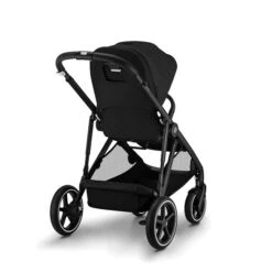 CYBEX Gazelle S Sportwagen Moon Black Gestell In Black | Der City-Shopper -Zwergen Mobil cyb 22 int y225 gazelles blk moob