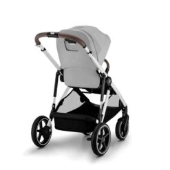 CYBEX Gazelle S Sportwagen Lava Grey Gestell In Silver | Der City-Shopper -Zwergen Mobil cyb 22 int y225 gazelles slv lagr