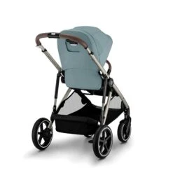 CYBEX Gazelle S Sportwagen Sky Blue Gestell In Taupe | Der City-Shopper -Zwergen Mobil cyb 22 int y225 gazelles tpe skbl