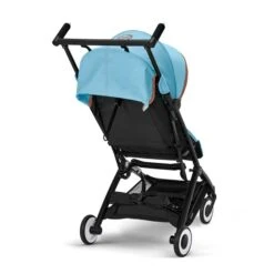 CYBEX Libelle Buggy Beach Blue Gestell Black | Einfach Faltbar -Zwergen Mobil cyb 22 int y225 libelle blk bebl 1