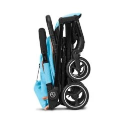 CYBEX Beezy Buggy Beach Blue - Gestell Black -Zwergen Mobil cyb 22 int y270 beezy blk bebl compact 1
