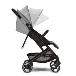 CYBEX Beezy Buggy Lava Grey - Gestell Black -Zwergen Mobil cyb 22 int y270 beezy blk lagr canopy steps