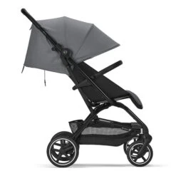 CYBEX Eezy S+2 Buggy Lava Grey Gestell In Black | Mit All-Terrain Rädern -Zwergen Mobil cyb 22 int y270 eezys 2 blk lagr