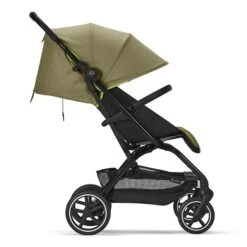 CYBEX Eezy S+2 Buggy Nature Green Gestell In Black | Mit All-Terrain Rädern -Zwergen Mobil cyb 22 int y270 eezys 2 blk nagr