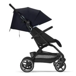 CYBEX Eezy S+2 Buggy Ocean Blue Gestell In Black | Mit All-Terrain Rädern -Zwergen Mobil cyb 22 int y270 eezys 2 blk ocbl