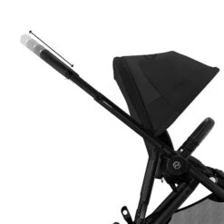 CYBEX Gazelle S Sportwagen Moon Black Gestell In Black | Der City-Shopper -Zwergen Mobil cyb 22 int y270 gazelles blk moob adjustable handlebar