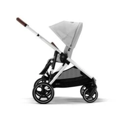 CYBEX Gazelle S Sportwagen Lava Grey Gestell In Silver | Der City-Shopper -Zwergen Mobil cyb 22 int y270 gazelles slv lagr rwf