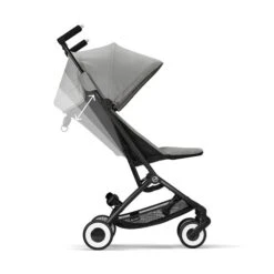 CYBEX Libelle Buggy Lava Grey Gestell Black | Einfach Faltbar -Zwergen Mobil cyb 22 int y270 libelle blk lagr recline steps