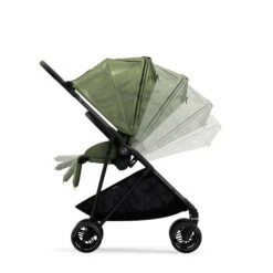 CYBEX Melio Street Buggy Olive Green -Zwergen Mobil cyb 22 int y270 melio street blk olgr rwf reclinesteps
