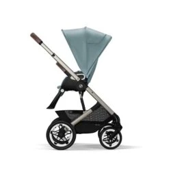 CYBEX Talos S LUX Sportwagen Sky Blue Gestell In Taupe -Zwergen Mobil cyb 22 int y270 talosslux tpe skbl rwf