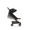 CYBEX Coya Rosegold Sepia Black -Zwergen Mobil cyb 23 int excl us y270 coya sebl rogo recline steps