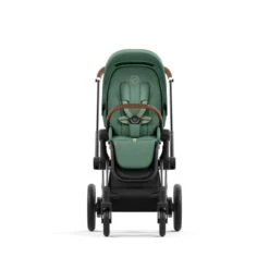 CYBEX E-PRIAM Sportwagen Leaf Green Gestell Wählbar New Generation -Zwergen Mobil cyb 23 int y000 e priam chbr legr print medium