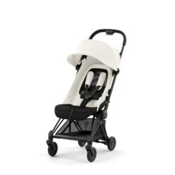 CYBEX Coya Chrome Matt Black Off White -Zwergen Mobil cyb 23 int y045 coya ofwh mabl withoutinlay