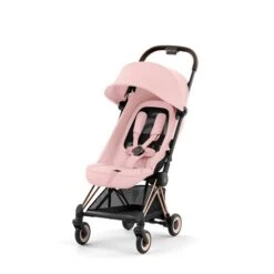 CYBEX Coya Rosegold Peach Pink -Zwergen Mobil cyb 23 int y045 coya pcpi rogo withoutinlay