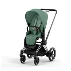 CYBEX E-PRIAM Sportwagen Leaf Green Gestell Wählbar New Generation