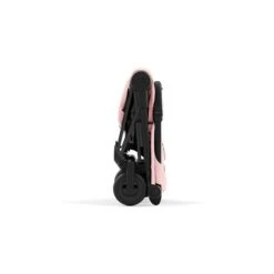 CYBEX Coya Chrome Matt Black Peach Pink -Zwergen Mobil cyb 23 int y090 coya pcpi mabl fold
