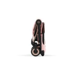 CYBEX Coya Rosegold Peach Pink -Zwergen Mobil cyb 23 int y090 coya pcpi rogo fold