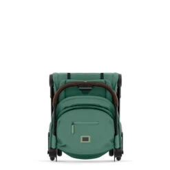 CYBEX Coya Chrome Dark Brown Leaf Green -Zwergen Mobil cyb 23 int y180 coya legr chbr fold