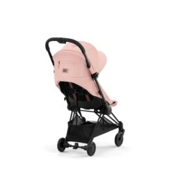 CYBEX Coya Chrome Matt Black Peach Pink -Zwergen Mobil cyb 23 int y225 coya mabl pcpi
