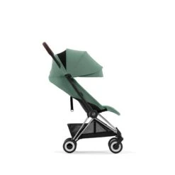 CYBEX Coya Chrome Dark Brown Leaf Green -Zwergen Mobil cyb 23 int y270 coya legr chbr canopy
