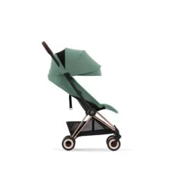 CYBEX Coya Rosegold Leaf Green -Zwergen Mobil cyb 23 int y270 coya legr rogo canopy