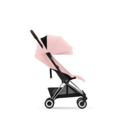 CYBEX Coya Chrome Dark Brown Peach Pink -Zwergen Mobil cyb 23 int y270 coya pcpi chbr canopy