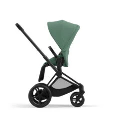 CYBEX E-PRIAM Sportwagen Leaf Green Gestell Wählbar New Generation -Zwergen Mobil cyb 23 int y270 e priam mabl legr rwf print medium